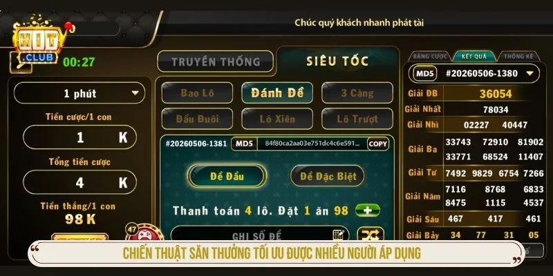Quản lý ngân sách khi chơi lô đề siêu tốc